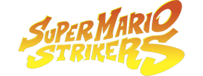 Super Mario Strikers logo for Gamecube